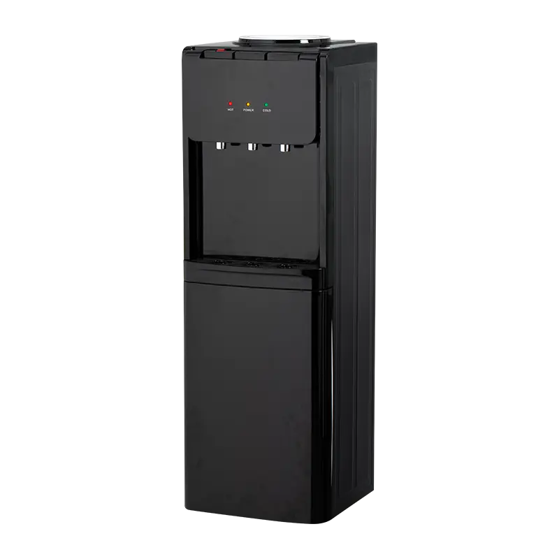 YR-2505/YLR-2505/YLR-2505Y Czarny pionowy dystrybutor wody ładowany od dołu