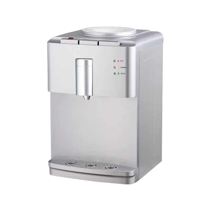YR-2507T/YLR-2507T Srebrny, biurkowy dystrybutor wody z lodówką YR-2507T/YLR-2507T Srebrny, biurkowy dystrybutor wody z lodówką