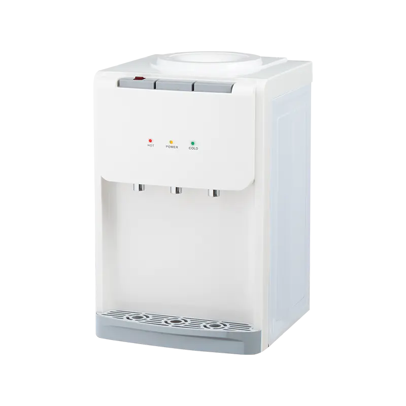 YR-2505T/YLR-2505T Biały stacjonarny dystrybutor wody ładowany od góry